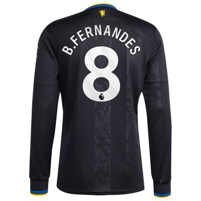 Manchester United 25/26 third LS Jersey with B. Fernandes 8 printing