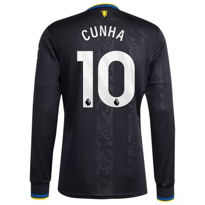Manchester United 25/26 third LS Jersey with Cunha 10 printing