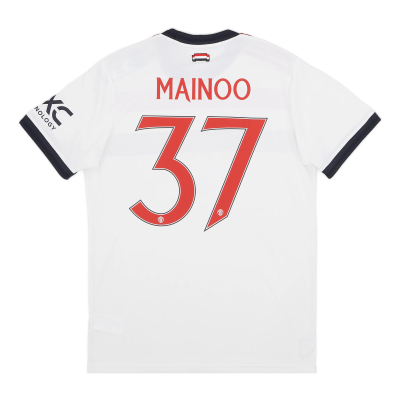 2024-25 Manchester United Authentic Third Shirt Mainoo #37 (L)