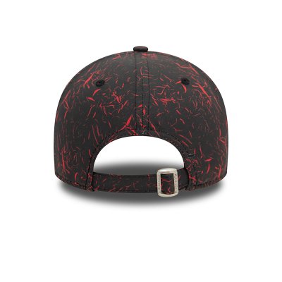 Manchester United FC Crinkle All Over Print Black 9FORTY Adjustable Cap