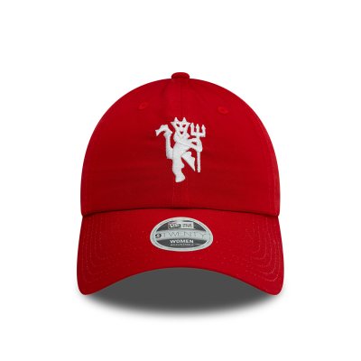 Manchester United FC Womens Red Pony Tail 9TWENTY Adjustable Cap