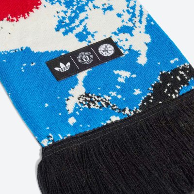 Manchester United x adidas Stone Roses Scarf