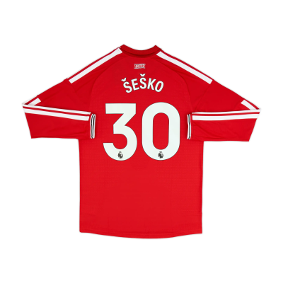 Manchester United 26/27 Home Authentic Jersey Long Sleeve - Sesko