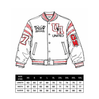 United Army Jaket Varsity