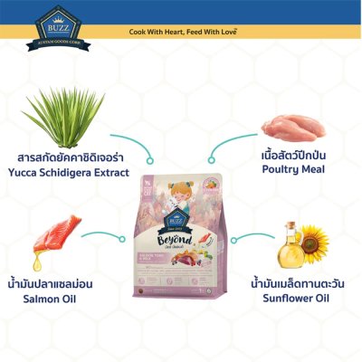 อาหารแมว Buzz Beyond ขนาด 7 kg.