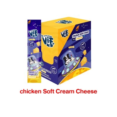 ขนมสุนัข Felina Canino Vif วิฟ ซอฟท์ครีม ขนาด 15 g.