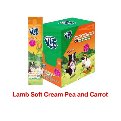 ขนมสุนัข Felina Canino Vif วิฟ ซอฟท์ครีม ขนาด 15 g.