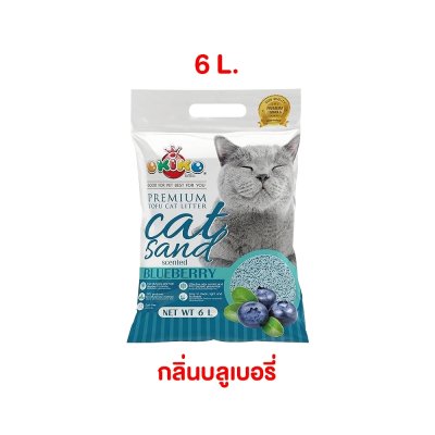 ทรายแมว Okiko ทรายแมวเบนโทไนท์ โอคิโกะ เกรดพรีเมี่ยม ขนาด 5 - 20 ลิตร