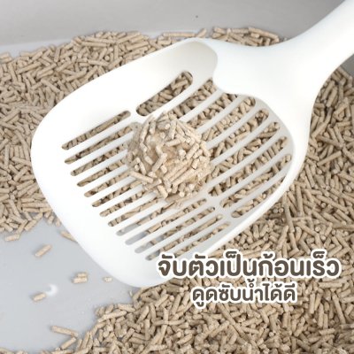 ทรายแมวเต้าหู้ ผลิตจากกากถั่วเหลืองธรรมชาติทรายแมว ขนาด 6 ลิตร
