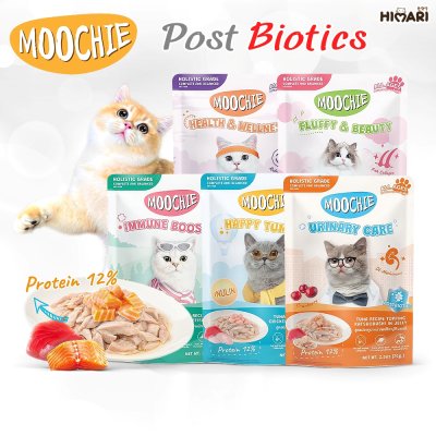 อาหารเปียกแมว Moochie มูชี่ สูตร Complete & Balanced ขนาด 70 g.
