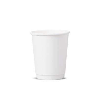 Bio Paper Double wall Hot cup 8oz.  แก้วกระดาษไบโอร้อนสองชั้น 8  Oz