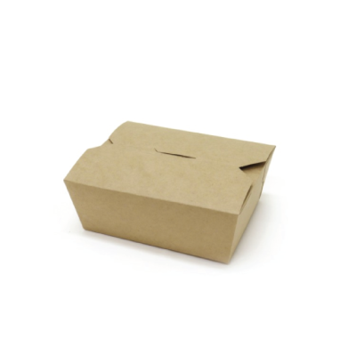 Paper Food Box 40 oz. กล่องกระดาษ 40 Oz สีน้ำตาลไม่พิมพ์