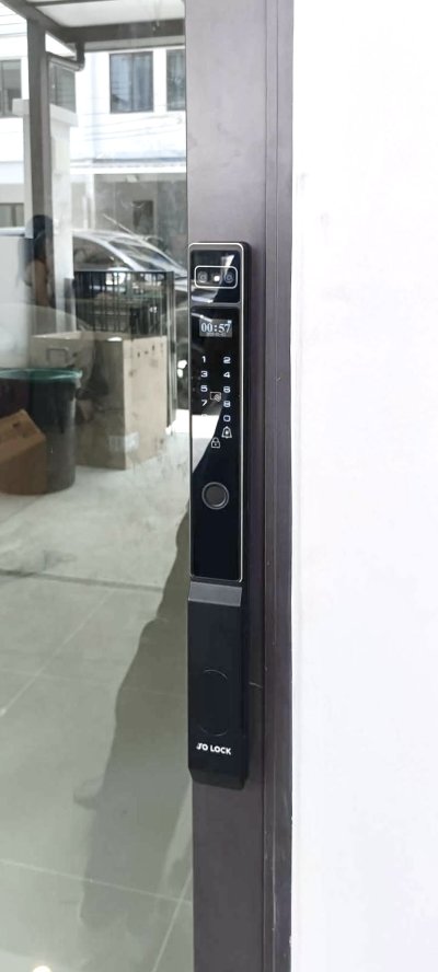 SL09 รุ่น SLIM PRO MAX - สแกนฝ่ามือ + สแกนใบหน้า + VDO Call