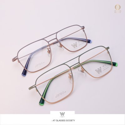 กรอบแว่นตา WIZ เฉดสีแบบทูโทน แว่น สาวๆ 4EVE