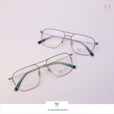 กรอบแว่นตา WIZ เฉดสีแบบทูโทน แว่น สาวๆ 4EVE