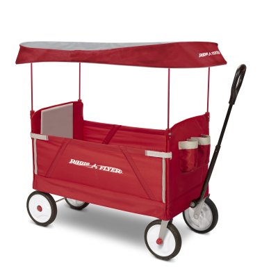 Radio Flyer 3-IN-1 EZ Fold Wagon with Canopy #951Z Radio Flyer 3-IN-1 EZ Fold Wagon with Canopy #951Z