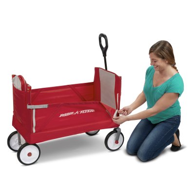 Radio Flyer 3-IN-1 EZ Fold Wagon with Canopy #951Z Radio Flyer 3-IN-1 EZ Fold Wagon with Canopy #951Z