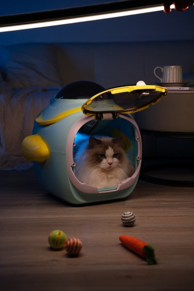 Aimile รถเข็นติดแอร์ สำหรับน้องหมา น้องแมว