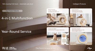 Pet Journey Full Moon Automatic Pet Dryer