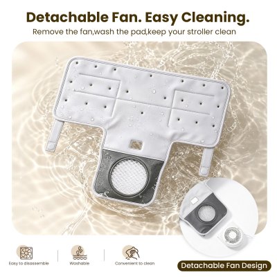 Beberoad Fan Pad ติดรถเข็น