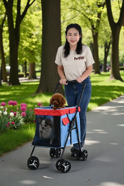 Hopp รถเข็นสัตว์เลี้ยงรุ่น Boxy(บ็อกซี่)