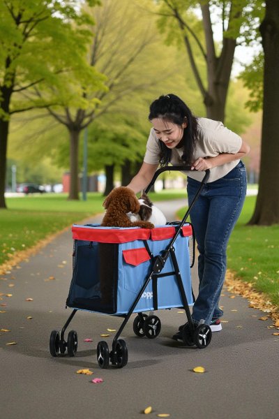 Hopp รถเข็นสัตว์เลี้ยงรุ่น Boxy(บ็อกซี่)