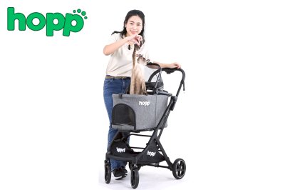 Hopp รถเข็นสัตว์เลี้ยงรุ่น Carry 3IN1 Hopp รถเข็นสัตว์เลี้ยงรุ่น Carry 3IN1