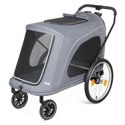 Beberoad R8 Large Pet Stroller - Grey