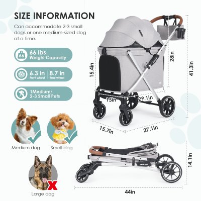 Beberoad X6 Luxury Medium Stroller | One-Second Fold Design | 180° Canopy