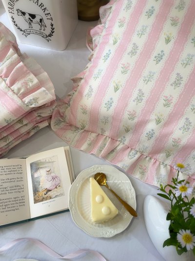 Flower Whispers Ruffled Pillowcase