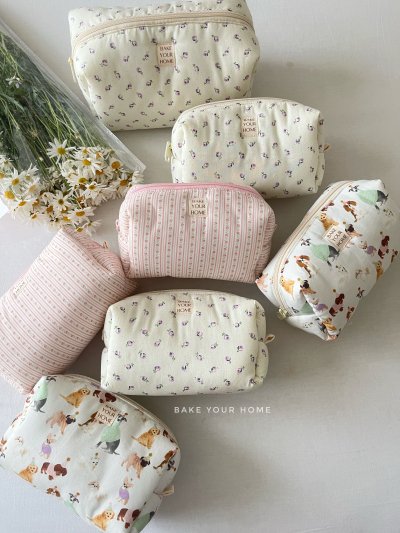 Violet Rose Pouch bag