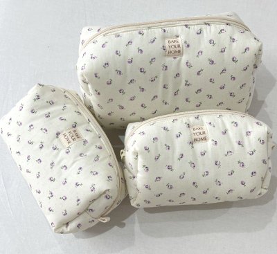 Violet Rose Pouch bag