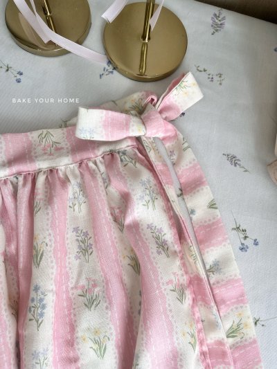 Flower Whispers Half Apron