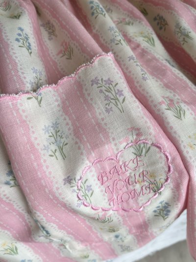 Flower Whispers Half Apron