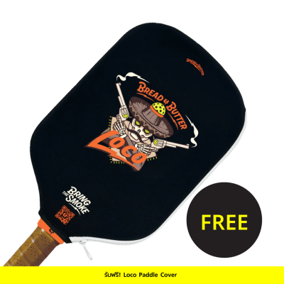 ไม้ พิกเกิลบอล ขนาด 16 มม.The Loco 16mm Pickleball Paddle Elongated AZUL