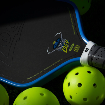 ไม้ พิกเกิลบอล ขนาด 16 มม.The Loco 16mm Pickleball Paddle Elongated AZUL