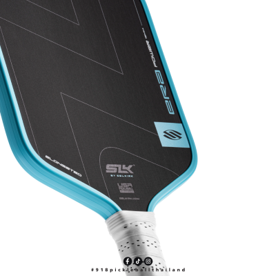 ไม้พิคเคิลบอล ขนาด 16 มม. SLK ERA Power - Elongated 16mm Pickleball Paddle - Cyan(Blue)