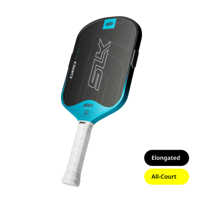 ไม้พิคเคิลบอล ขนาด 14 มม. SLK GEO - Elongated 14mm Pickleball Paddle - Cyan(Blue)