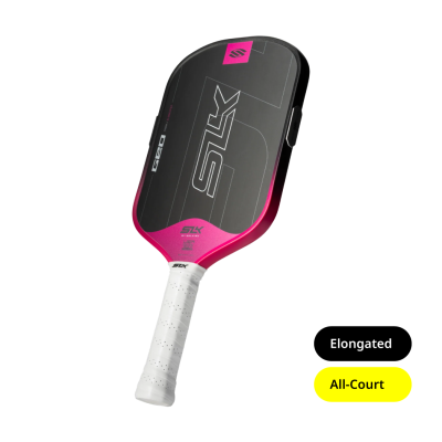 ไม้พิคเคิลบอล ขนาด 14 มม. SLK GEO - Elongated 14mm Pickleball Paddle - Pink