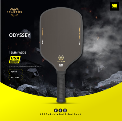 ไม้พิคเคิลบอล  ขนาด 16 มม. The Spartus Odyssey Pickleball Paddle 16mm