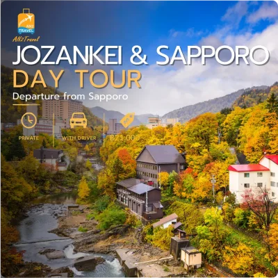 Jozankei and Sapporo Private Day Tour