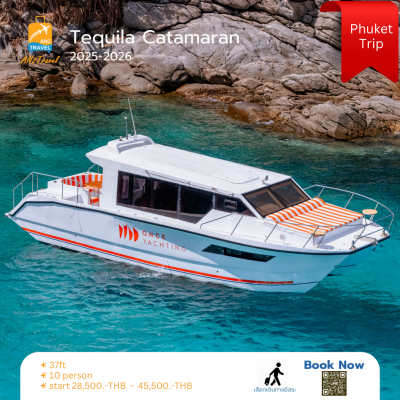 TEQUILA Luxury Speed Catamaran - 37 ft