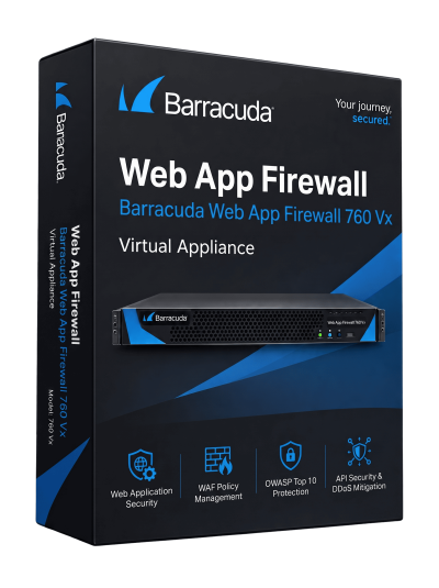 Barracuda Web App Firewall 760 Vx Virtual Appliance