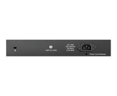 D-Link DGS-1016D rear