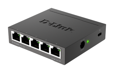 D-Link DGS-105 SideLeft