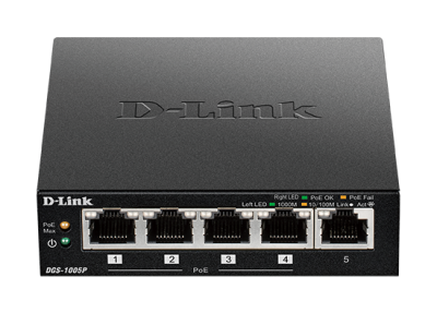 D-Link DGS-1005P Front