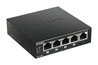 D-Link DGS-1005P Sideleft
