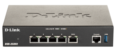 D-Link DSR-250v2 front