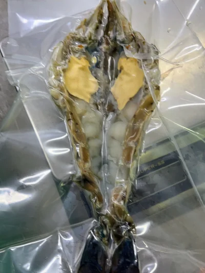กุ้งแม่น้ำ (River Prawn) ผ่าผีเสื้อพร้อมปรุง