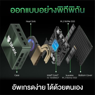 BMAX B6 Plus Intel Core i3-1000NG4 RAM12GB + SSD 512GB